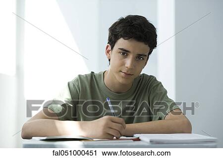 Male high school student, portrait View Large Photo Image Stock Image - Male high school student, portrait. Fotosearch
