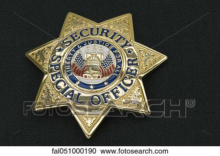 Special Security Officer brass badge View Large Photo Image Stock Image - Special Security Officer brass badge. Fotosearch