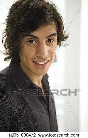 Young man, portrait View Large Photo Image Stock Image - Young man, portrait. Fotosearch