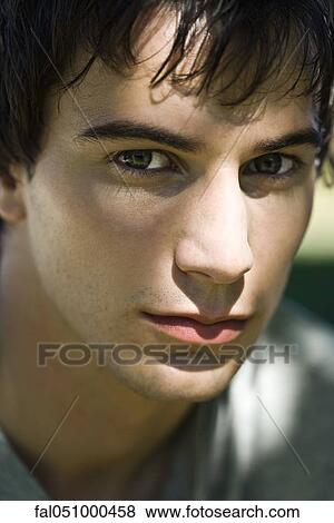 Stock Photo - Young man, portrait. Fotosearch