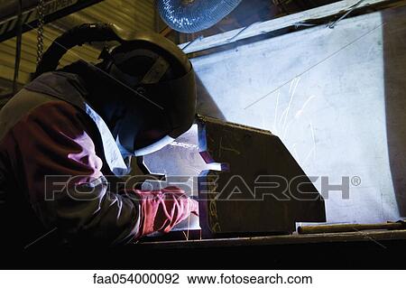 Coated textile plant, maintenance workshop, welder performing arc welding View Large Photo Image Stock Image - Coated textile plant, maintenance workshop, welder performing arc welding. Fotosearch