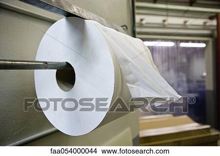 Fabric coating plant, paper towel roll hanging on rack View Large Photo Image Picture - Fabric coating plant, paper towel roll hanging on rack. Fotosearch