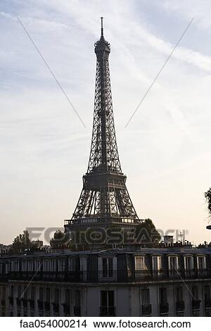 Picture - France, Paris, Eiffel Tower. Fotosearch