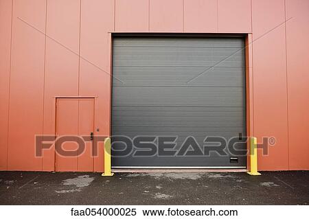 Stock Photography - Loading dock at industrial plant. Fotosearch
