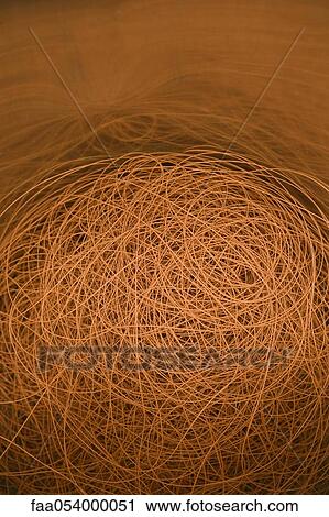 Stock Image - Recyclable composite textile fabrication department of factory, coated thread. Fotosearch
