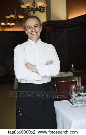 Chef, portrait View Large Photo Image Stock Image - Chef, portrait. Fotosearch
