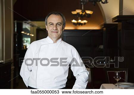 Chef, portrait View Large Photo Image Stock Image - Chef, portrait. Fotosearch