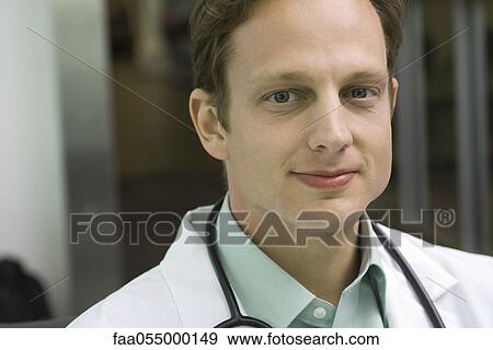 Stock Photo - Doctor, portrait. Fotosearch