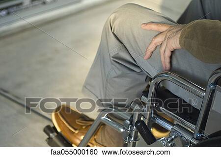 Handicapped person in wheelchair sitting outdoors View Large Photo Image Stock Image - Handicapped person in wheelchair sitting outdoors. Fotosearch