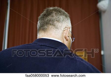 Doctor, rear view View Large Photo Image Stock Image - Doctor, rear view. Fotosearch