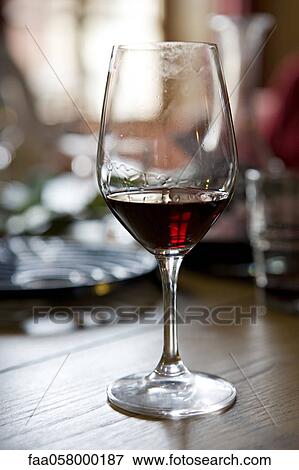 Glass of red wine View Large Photo Image Stock Photo - Glass of red wine. Fotosearch