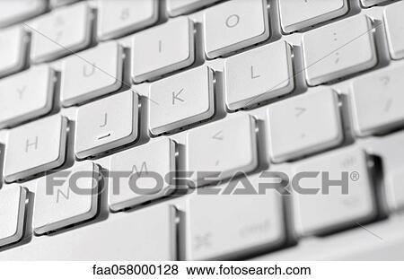 Laptop computer keyboard, close-up View Large Photo Image Stock Photo - Laptop computer keyboard, close-up. Fotosearch