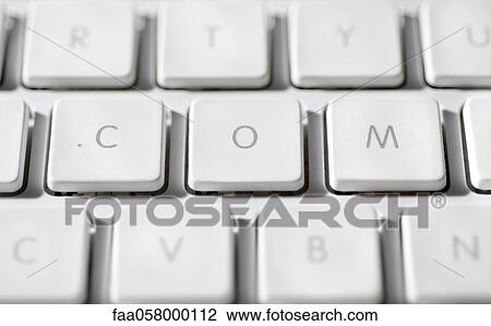 Letters spelling ". com" on computer keyboard View Large Photo Image Stock Image - Letters spelling ". com" on computer keyboard. Fotosearch