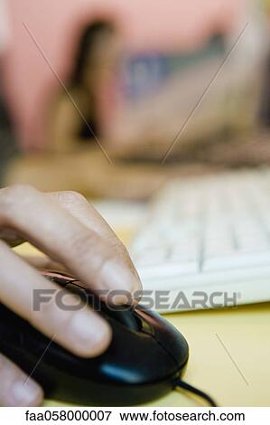 Person using computer mouse, cropped View Large Photo Image Stock Photo - Person using computer mouse, cropped. Fotosearch