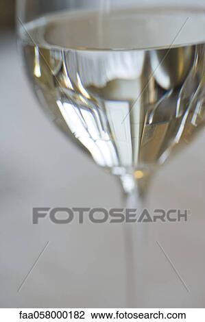Reflection on glass of white wine View Large Photo Image Stock Image - Reflection on glass of white wine. Fotosearch