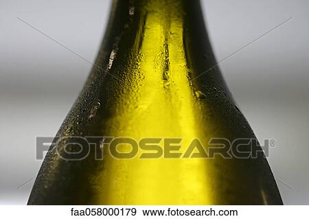 Shoulder, neck of wine bottle, close-up View Large Photo Image Stock Photo - Shoulder, neck of wine bottle, close-up. Fotosearch
