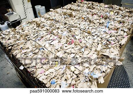 Large bale of cardboard for recycling View Large Photo Image Stock Image - Large bale of cardboard for recycling. Fotosearch