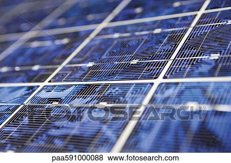Solar panel, extreme close-up View Large Photo Image Stock Photo - Solar panel, extreme close-up. Fotosearch