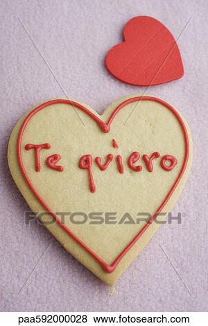 Valentine's Day cookie View Large Photo Image Stock Photo - Valentine's Day cookie. Fotosearch