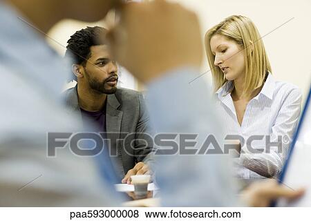 Executives working together View Large Photo Image Stock Photo - Executives working together. Fotosearch