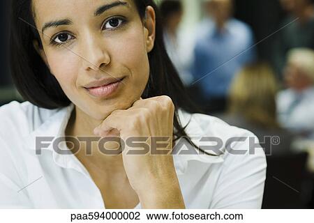 Professional woman, portrait View Large Photo Image Stock Image - Professional woman, portrait. Fotosearch