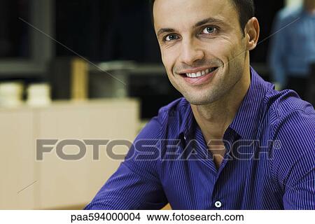 Young businessman, portrait View Large Photo Image Picture - Young businessman, portrait. Fotosearch