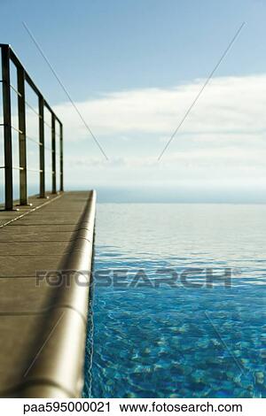 Infinity pool View Large Photo Image Stock Image - Infinity pool. Fotosearch