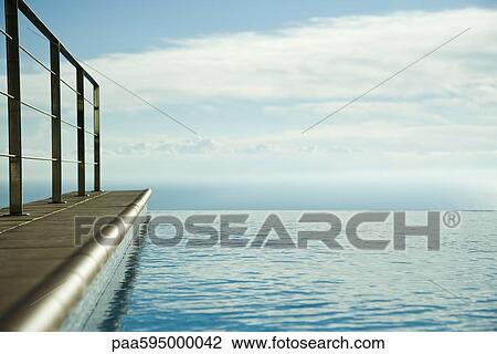 Infinity pool View Large Photo Image Stock Image - Infinity pool. Fotosearch