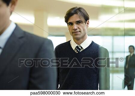 Stock Image - Businessman, portrait. Fotosearch