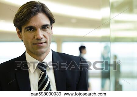 Male executive, portrait View Large Photo Image Stock Photo - Male executive, portrait. Fotosearch