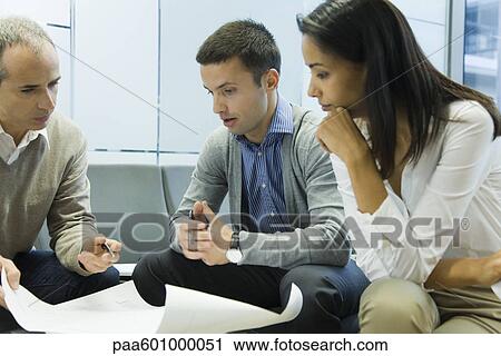 Business people in meeting View Large Photo Image Stock Image - Business people in meeting. Fotosearch