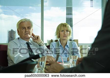 Executives in meeting View Large Photo Image Stock Image - Executives in meeting. Fotosearch