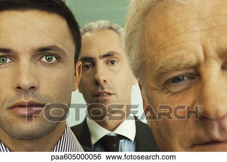 Male executives, close-up View Large Photo Image Stock Photograph - Male executives, close-up. Fotosearch
