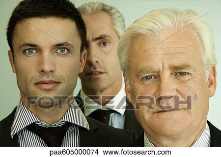 Male executives, portrait View Large Photo Image Picture - Male executives, portrait. Fotosearch