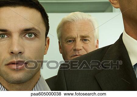 Male executives, portrait View Large Photo Image Stock Photo - Male executives, portrait. Fotosearch