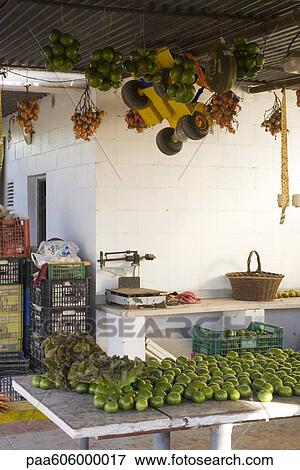Fresh produce in market View Large Photo Image Stock Photo - Fresh produce in market. Fotosearch