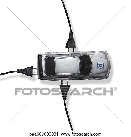 Electric car with multiple electric cables and plugs View Large Photo Image Stock Image - Electric car with multiple electric cables and plugs. Fotosearch