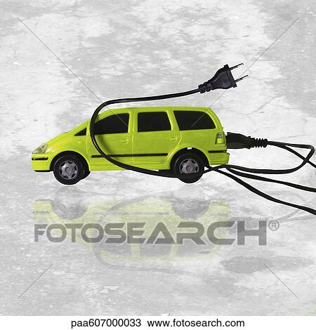 Electric car with multiple electric cables and plugs View Large Photo Image Stock Image - Electric car with multiple electric cables and plugs. Fotosearch