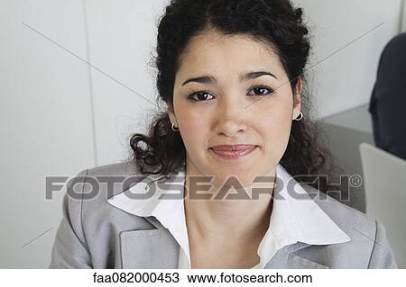Stock Image - Businesswoman, portrait. Fotosearch
