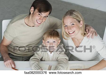 Family, portrait View Large Photo Image Stock Photograph - Family, portrait. Fotosearch