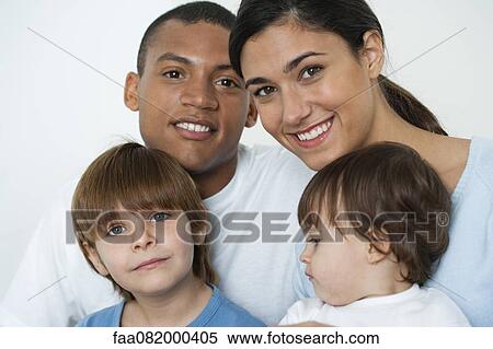 Stock Photography - Family, portrait. Fotosearch