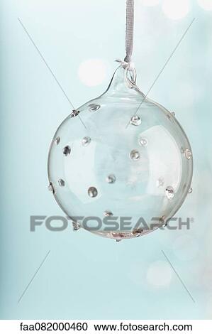Glass Christmas bauble View Large Photo Image Stock Image - Glass Christmas bauble. Fotosearch