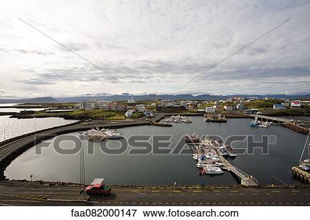 Stykkisholmur, Iceland View Large Photo Image Stock Photo - Stykkisholmur, Iceland. Fotosearch