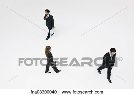Business professionals on the move View Large Photo Image Stock Image - Business professionals on the move. Fotosearch