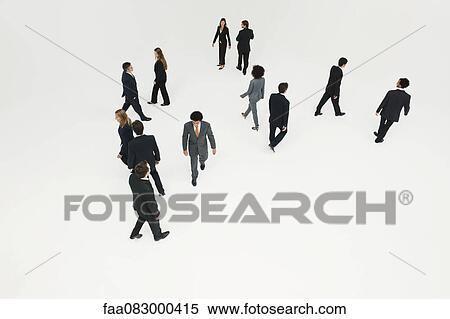 Business professionals on the move View Large Photo Image Stock Photography - Business professionals on the move. Fotosearch