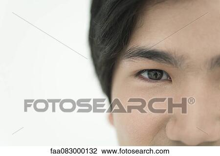 Close-up of young man's eye View Large Photo Image Stock Image - Close-up of young man's eye. Fotosearch