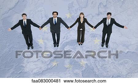 Cooperation among European Union leaders leads to economic stability View Large Photo Image Stock Image - Cooperation among European Union leaders leads to economic stability. Fotosearch