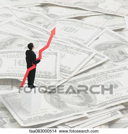 Picture - Economic growth fueled by stable dollar. Fotosearch