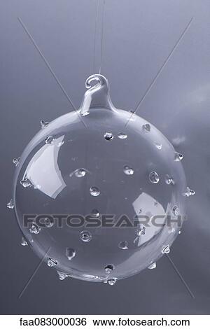 Glass Christmas ornament View Large Photo Image Stock Photograph - Glass Christmas ornament. Fotosearch