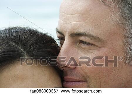 Man nuzzling woman, cropped View Large Photo Image Stock Photo - Man nuzzling woman, cropped. Fotosearch